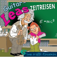 Hörspiel-Cover: Lea trifft Albert Einstein